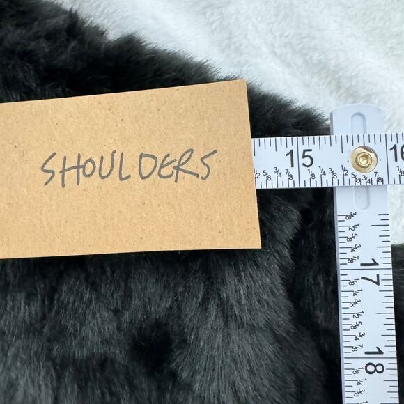 Lipsy London Faux Fur Bomber Jacket 🛸 Size 4 - Picture 7 of 11